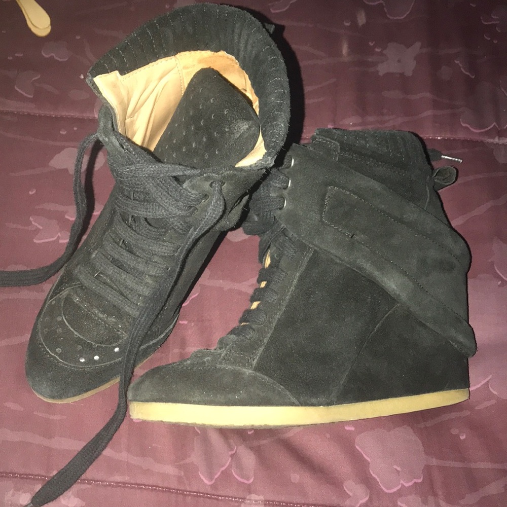 Zara wedge sneakers